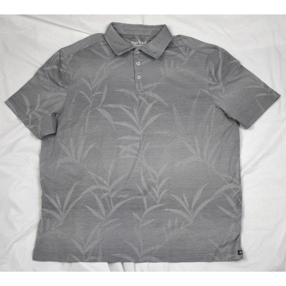 Nat Nast Luxury Originals Men's Short Sleeve Polo Shirt‎ Size XL - Picture 1 of 6